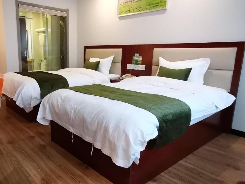 Greentree Inn Anhui Hefei Mengcheng Road Beierhuan Express Hotel Exterior foto