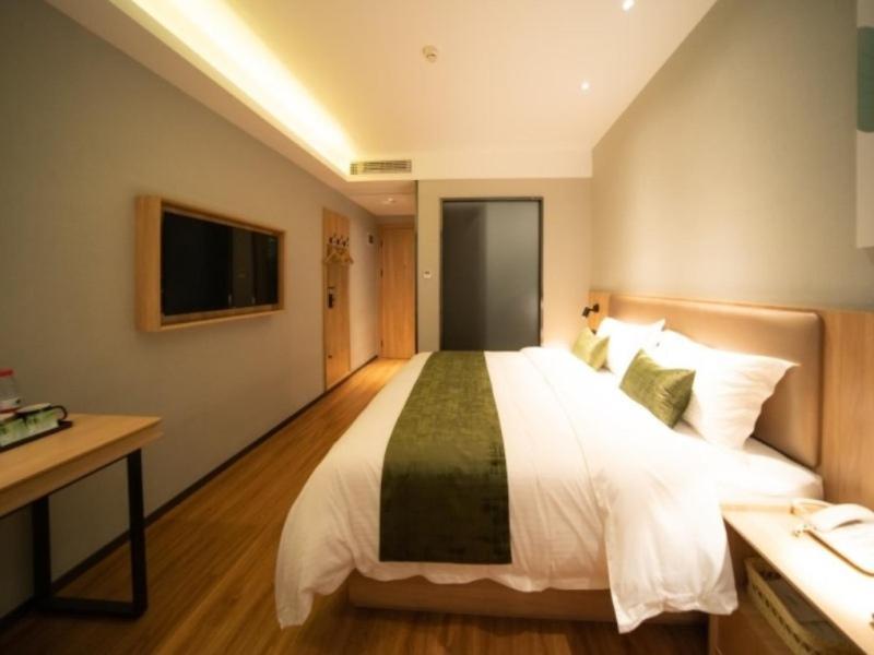 Greentree Inn Anhui Hefei Mengcheng Road Beierhuan Express Hotel Exterior foto