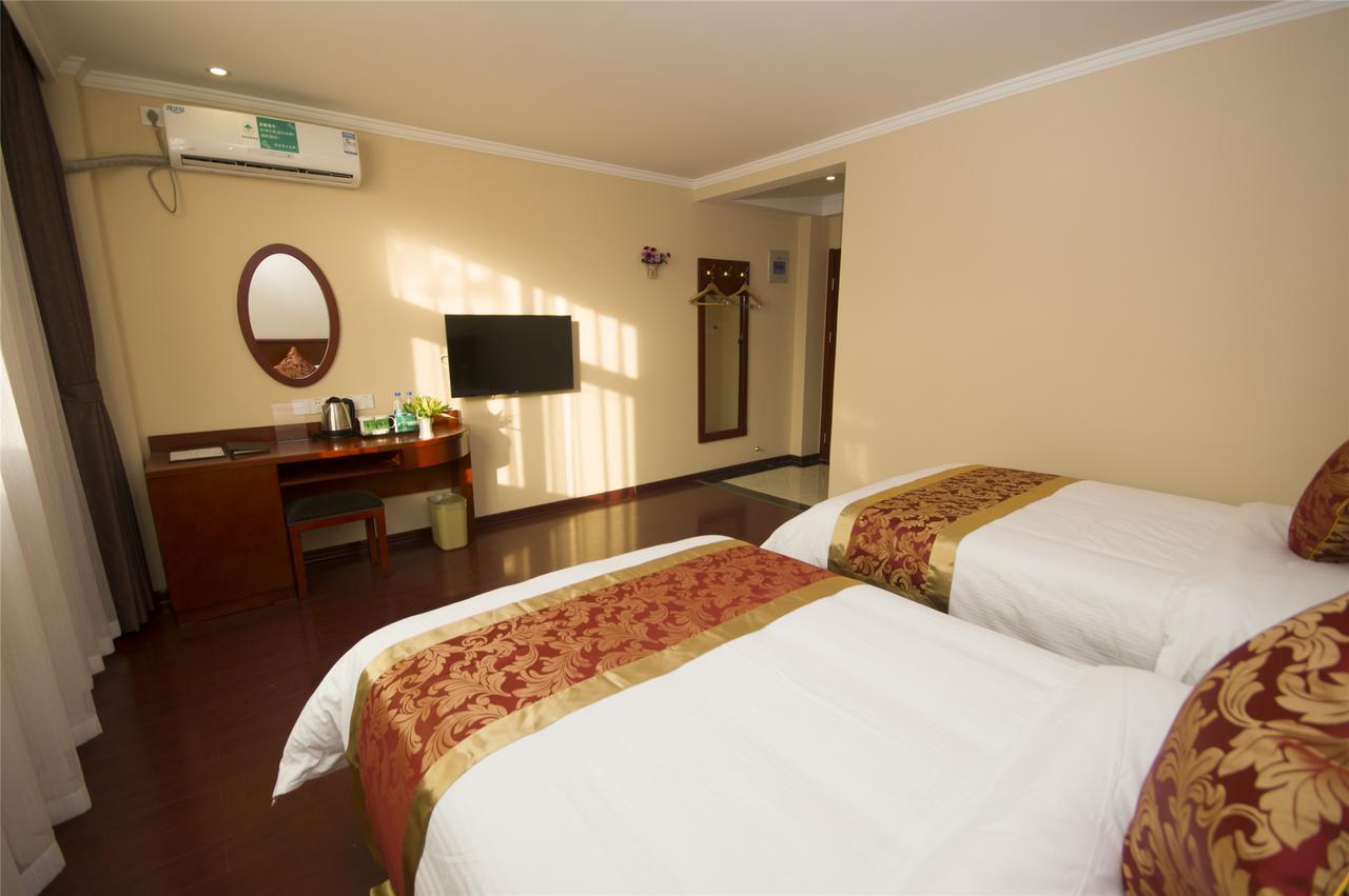 Greentree Inn Anhui Hefei Mengcheng Road Beierhuan Express Hotel Exterior foto