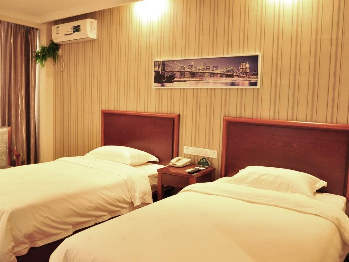 Greentree Inn Anhui Hefei Mengcheng Road Beierhuan Express Hotel Exterior foto